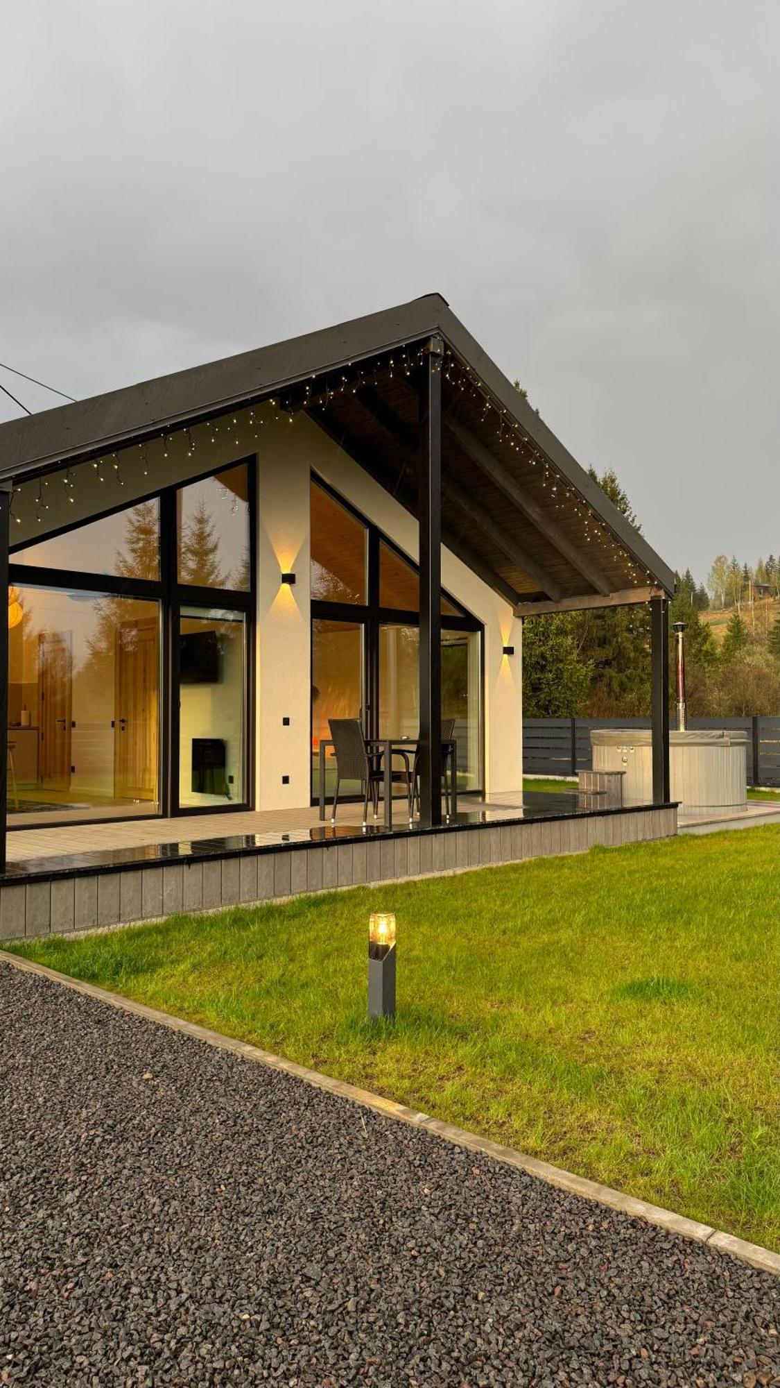 Boiko House - Котедж З Чаном-Джакузі Slavske Ngoại thất bức ảnh